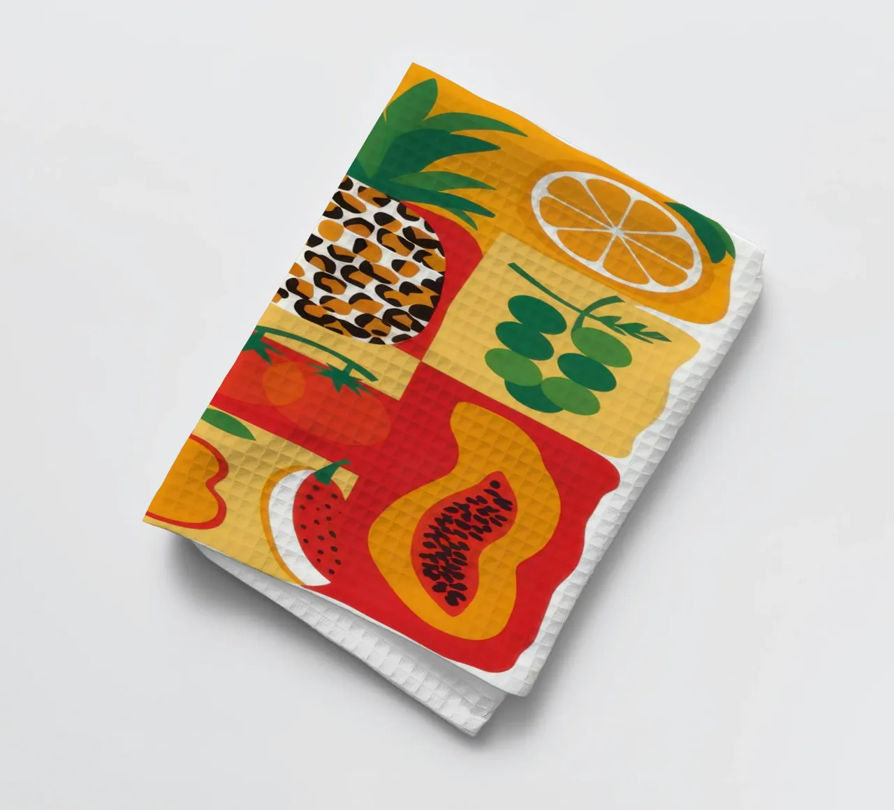 Misto di frutta tropicale canovaccio da cucina da Sun Riser