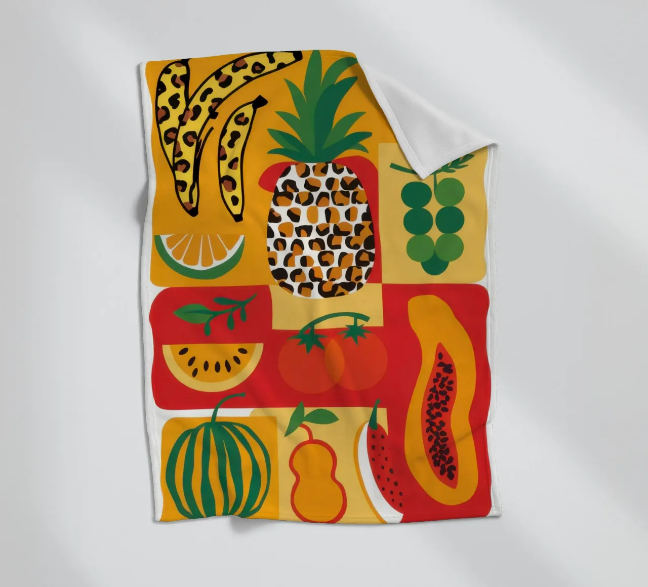 Misto di frutta tropicale coperta in pile da Sun Riser