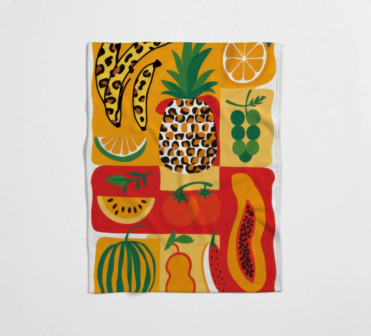 Misto di frutta tropicale coperta in pile da Sun Riser