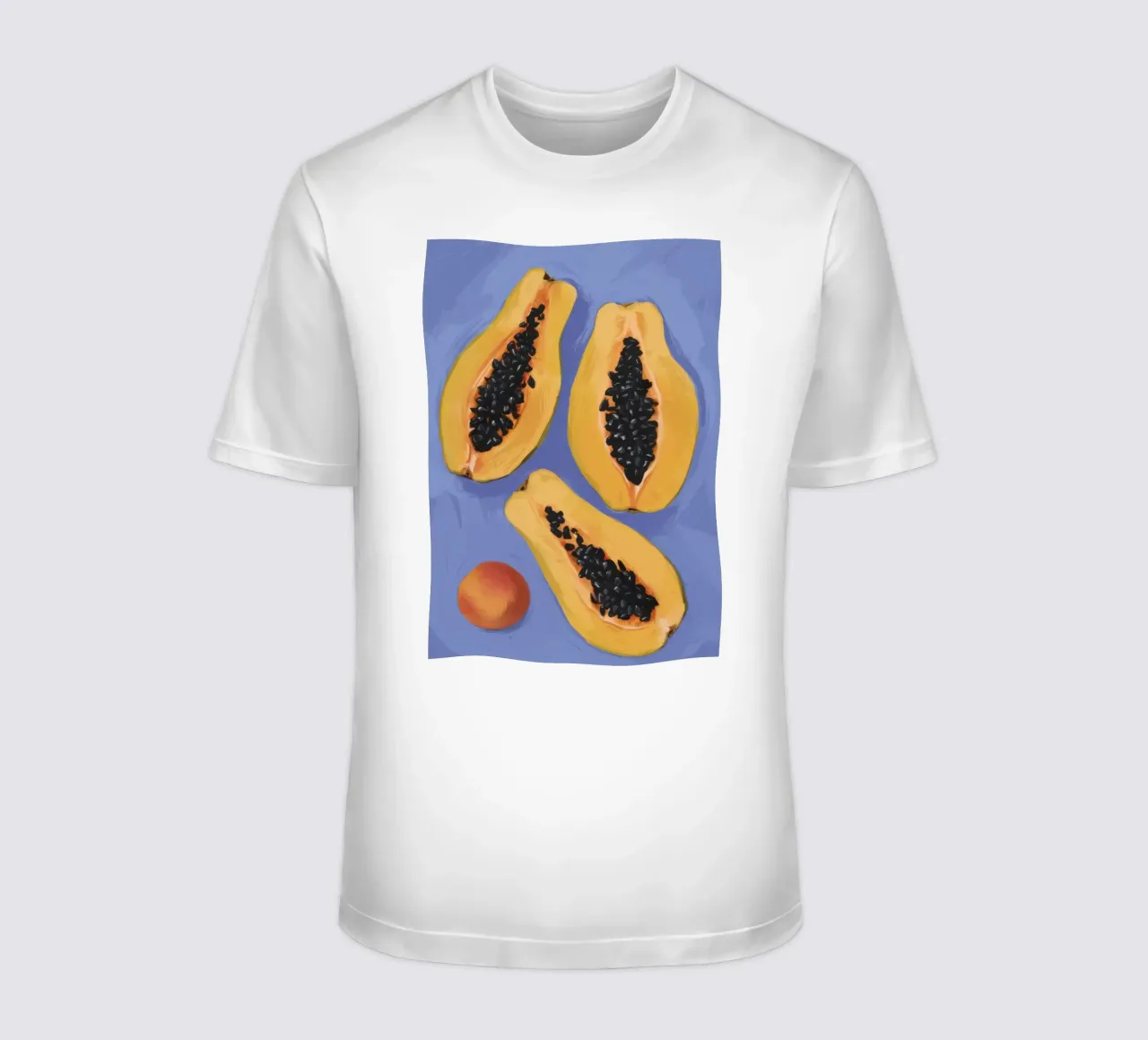 Semplicità del piatto di papaya t-shirt da Sun Riser