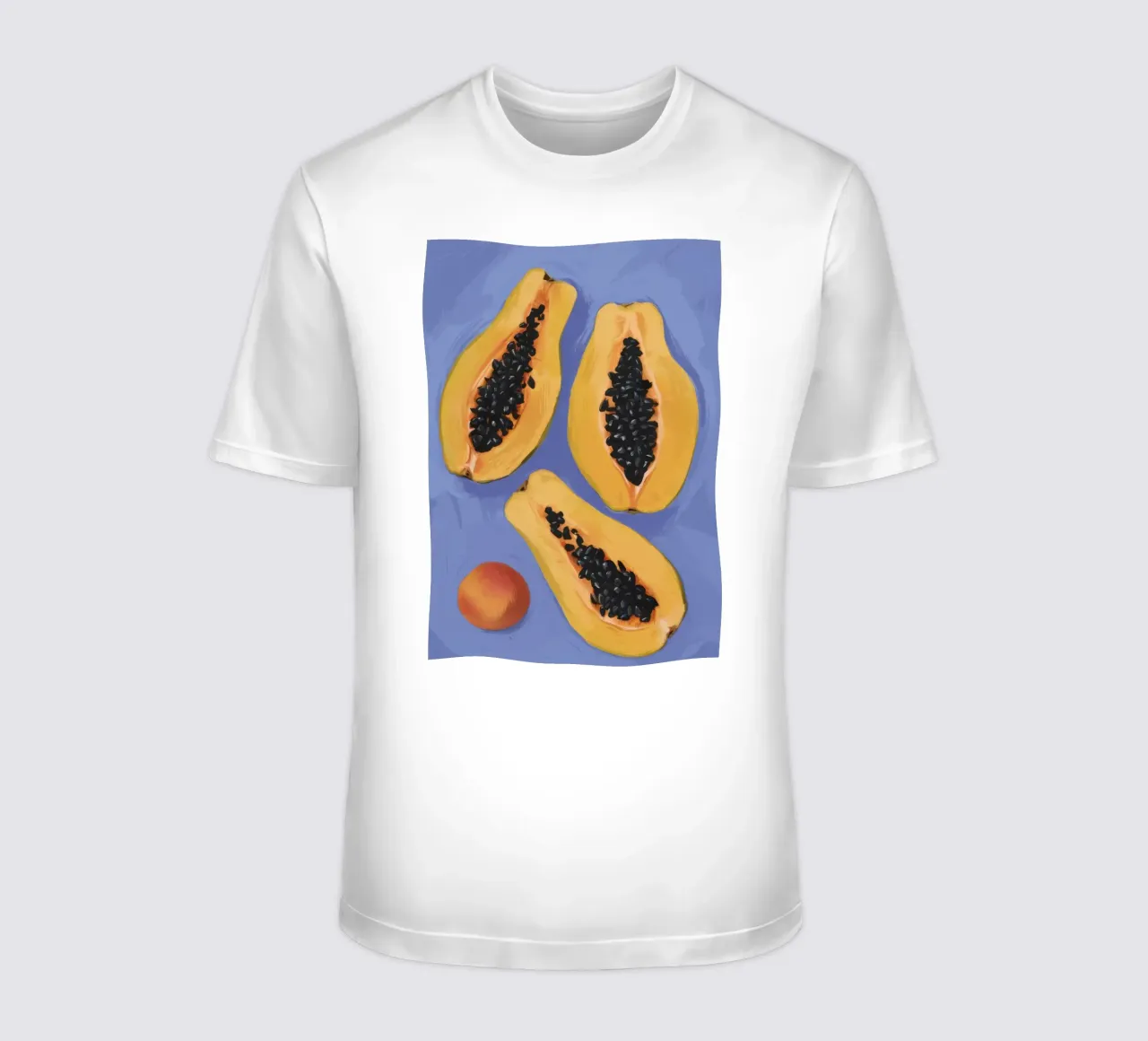 Semplicità del piatto di papaya t-shirt da Sun Riser