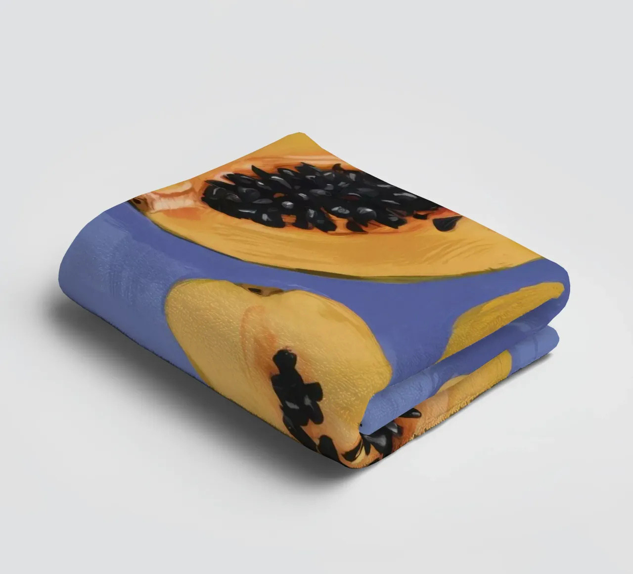 Semplicità del piatto di papaya asciugamano da bagno da Sun Riser