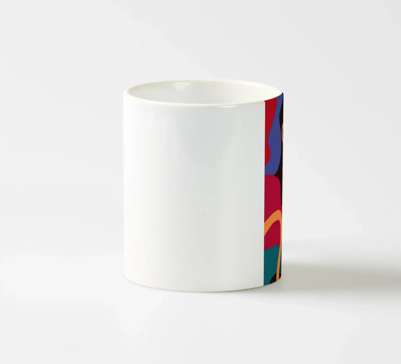 Forme astratte notturne tazza in ceramica da Sun Riser
