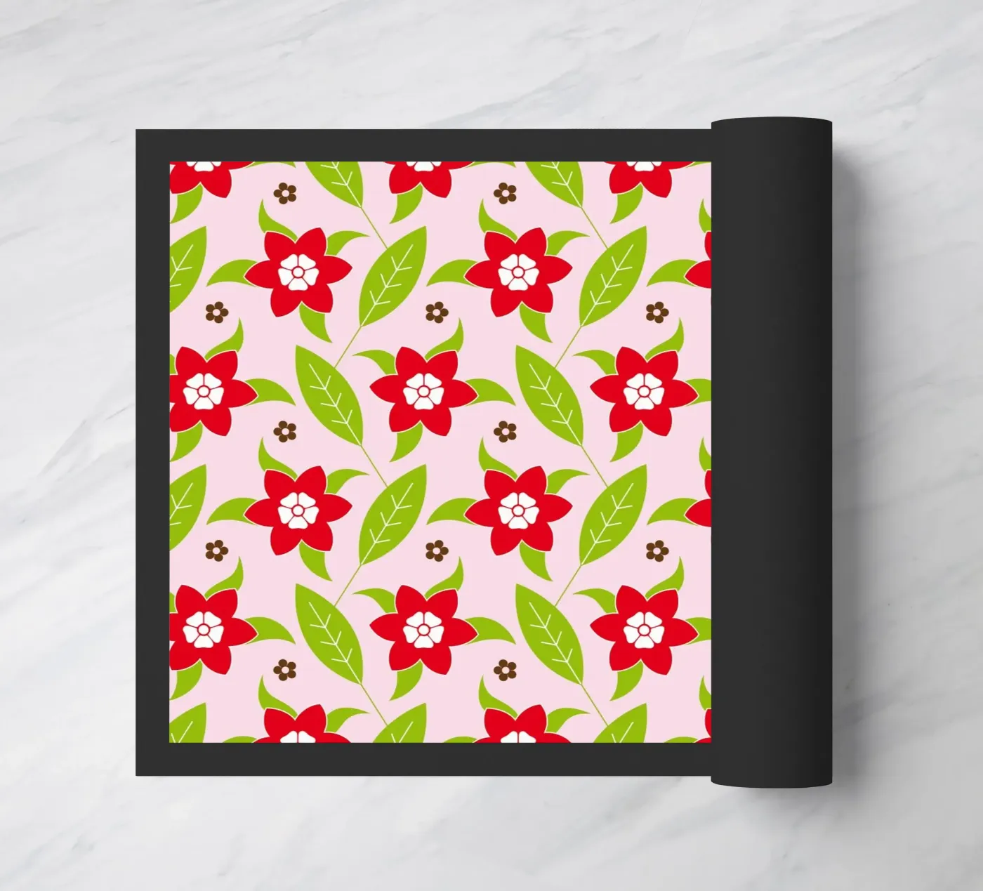 Muster 19 Fußmatte von Looks n Brains