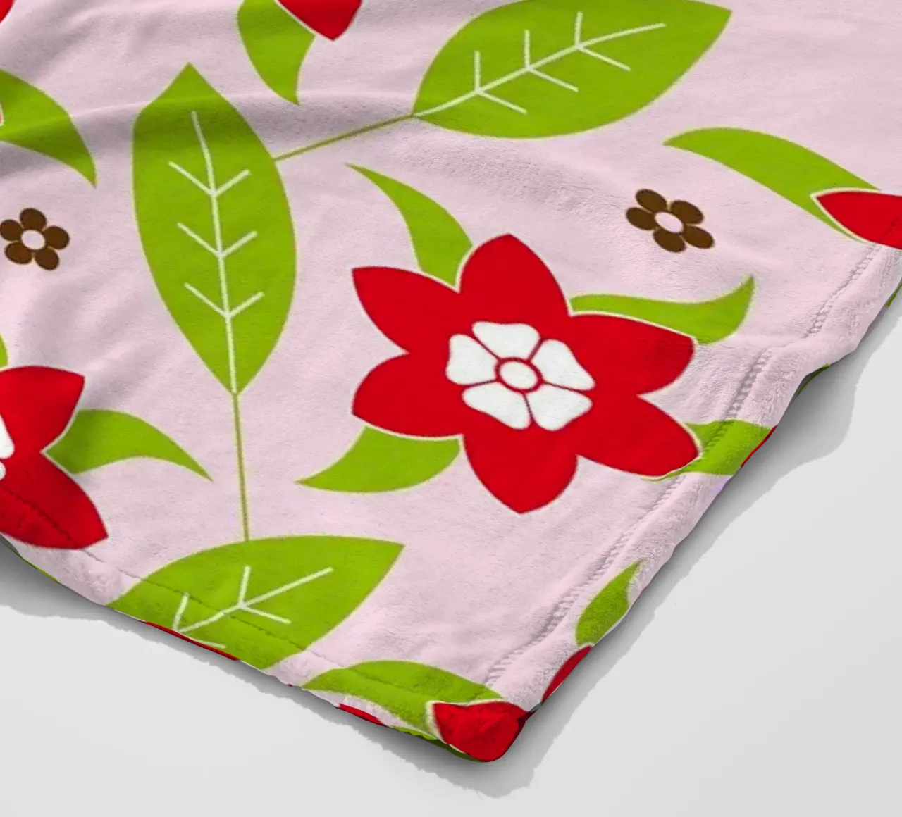 Sample 19 fleece blanket by Looks n Brains