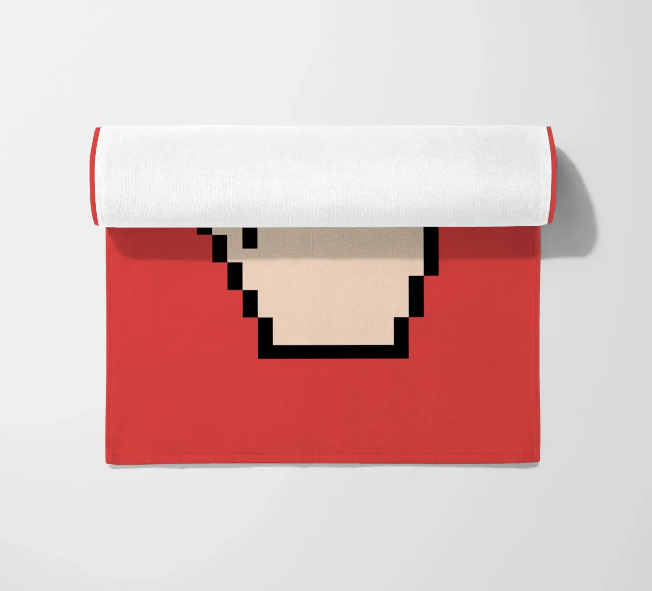 Poster Pixel Hand - Pop Art sfacciata e retrò telo mare da SMPLE