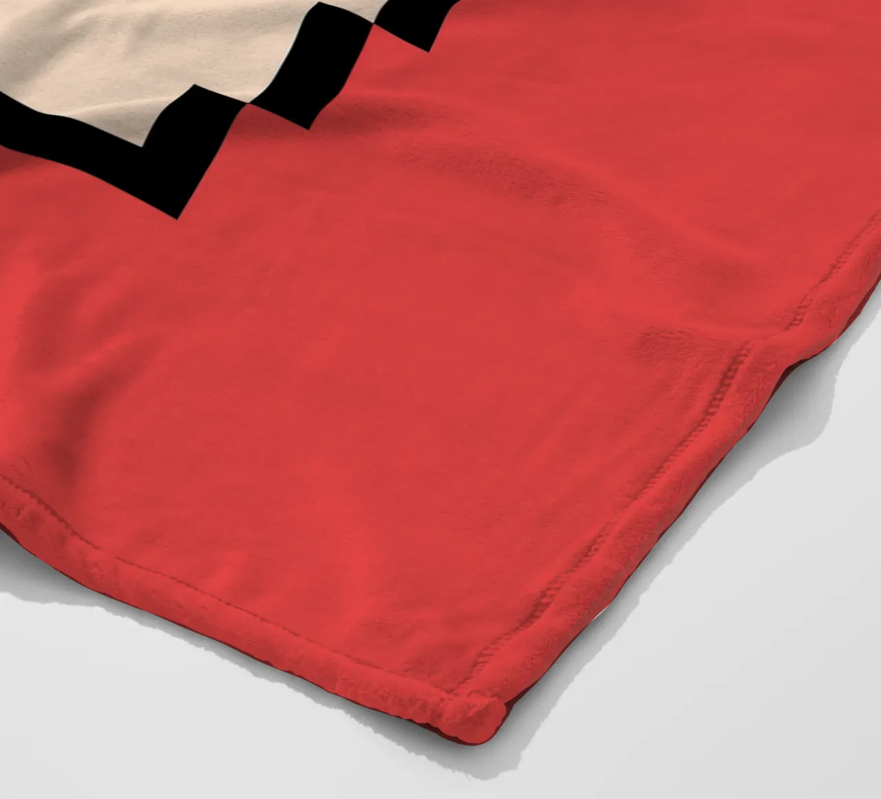 Poster Pixel Hand - Pop Art sfacciata e retrò coperta in pile da SMPLE