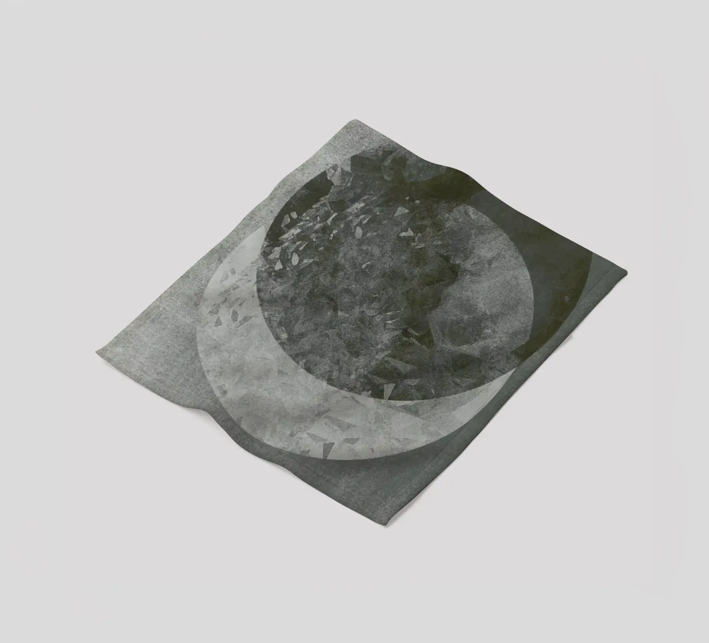 Two Moon fleece blanket by RK Design