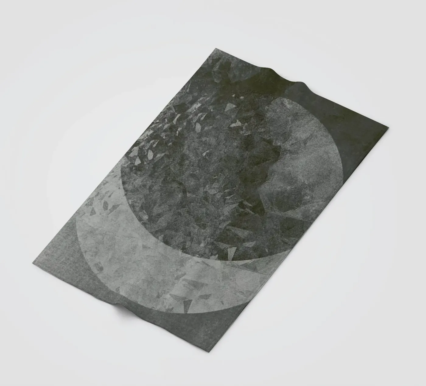 Two Moon fleece blanket by RK Design