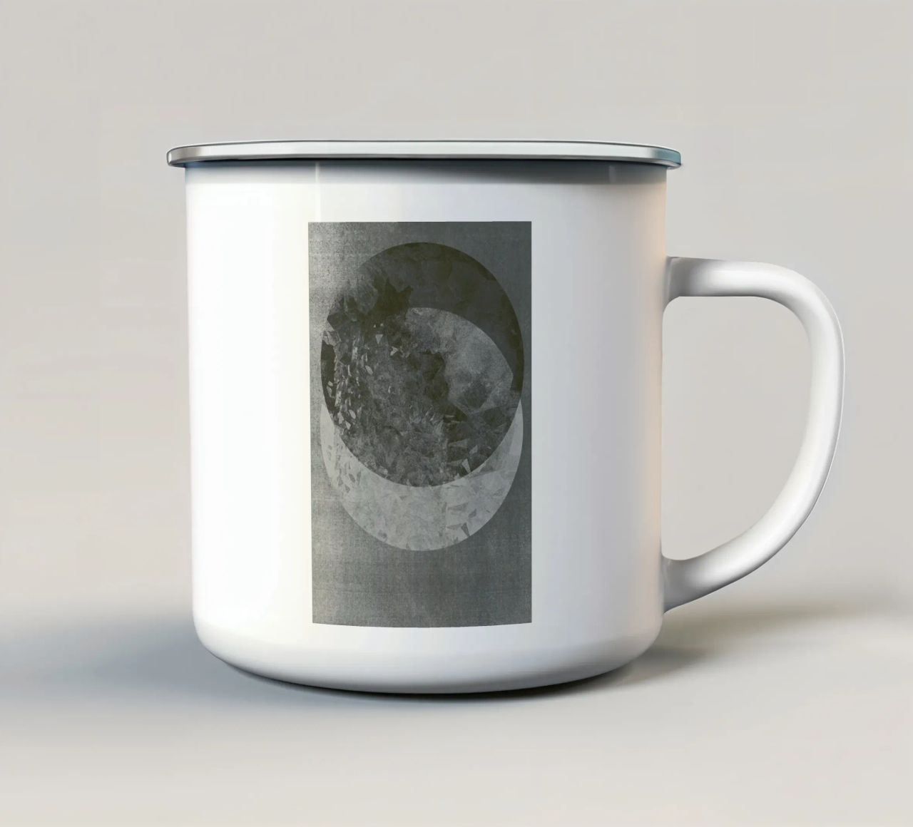 Two Moon tazza in smalto da RK Design