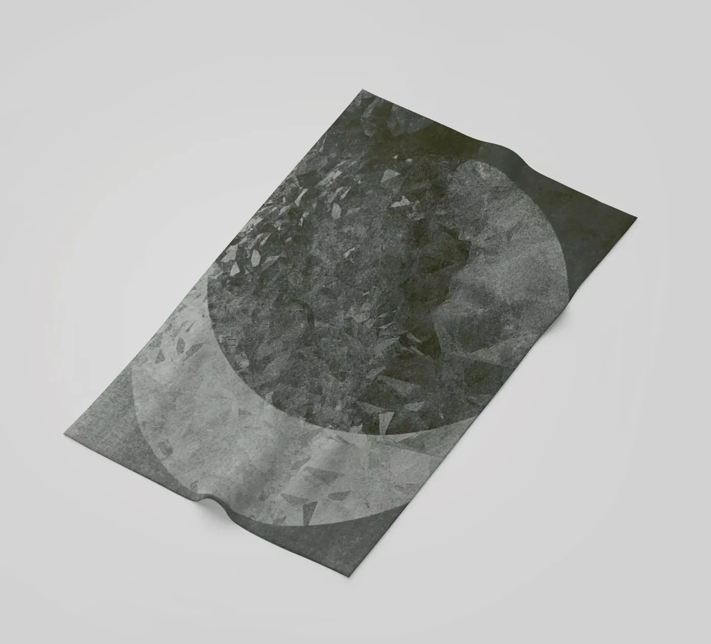 Two Moon beach towel by RK Design