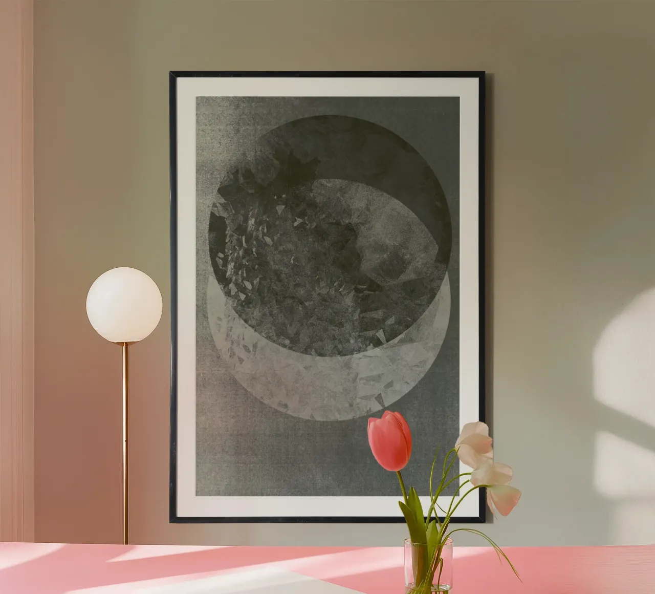 Two Moon poster by RK Design