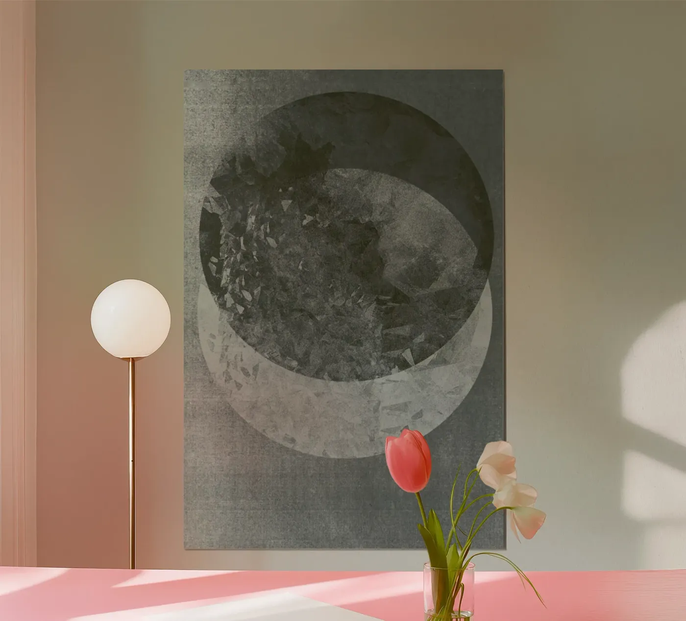 Two Moon Poster von RK Design