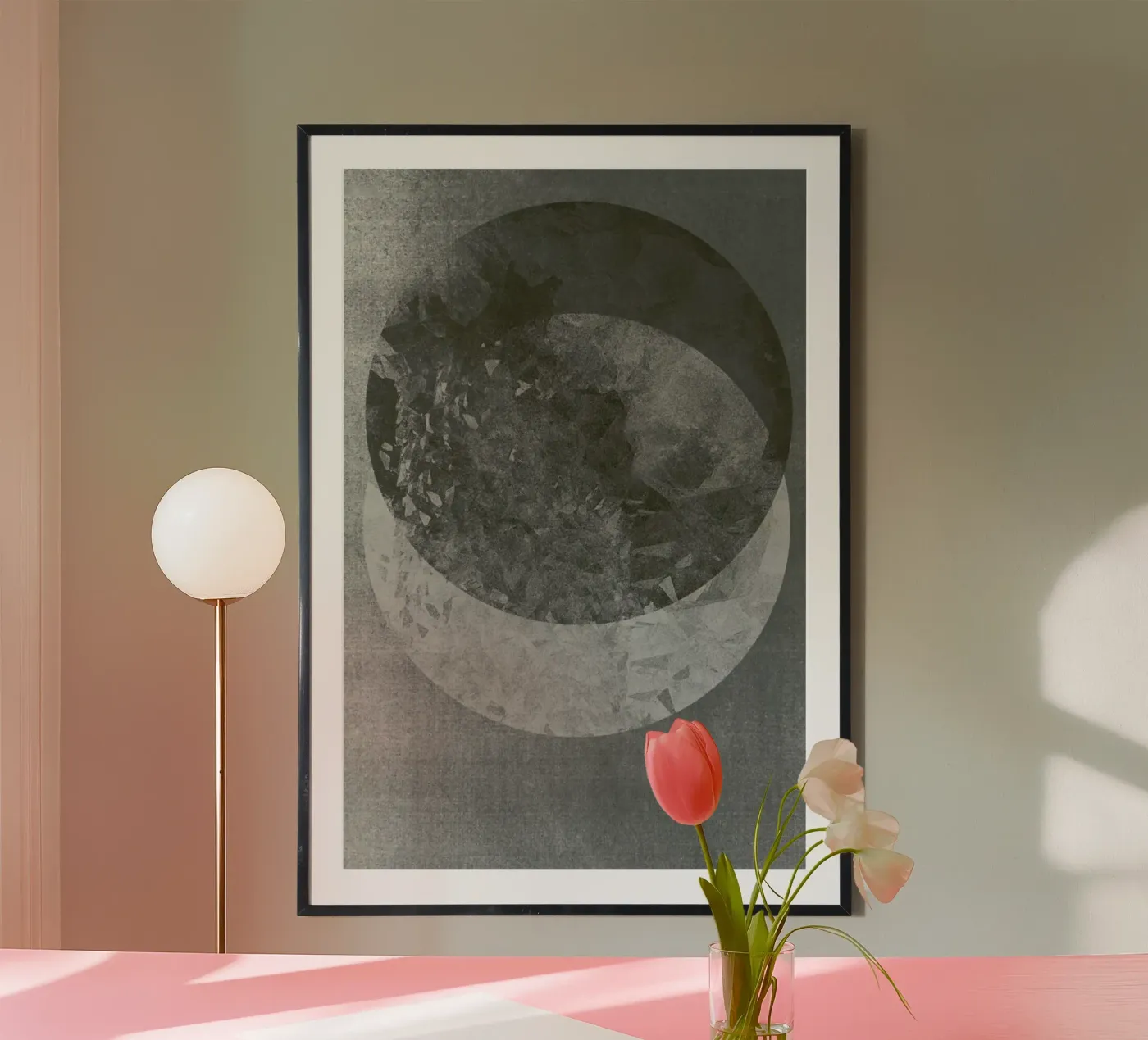 Two Moon poster by RK Design