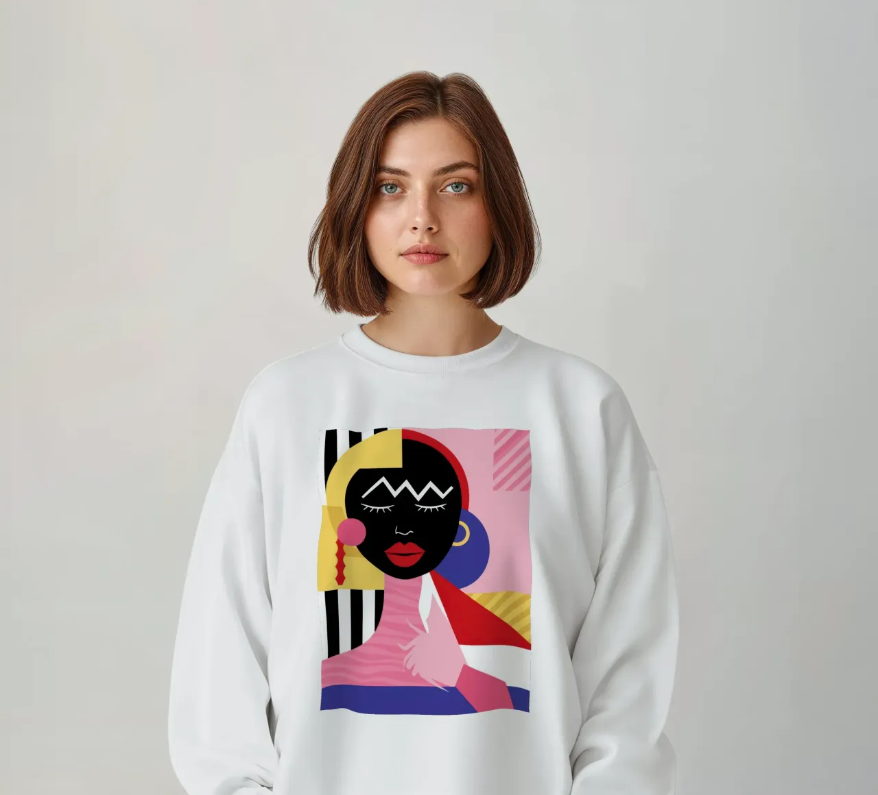 In patronen sweatshirt van Solace Light