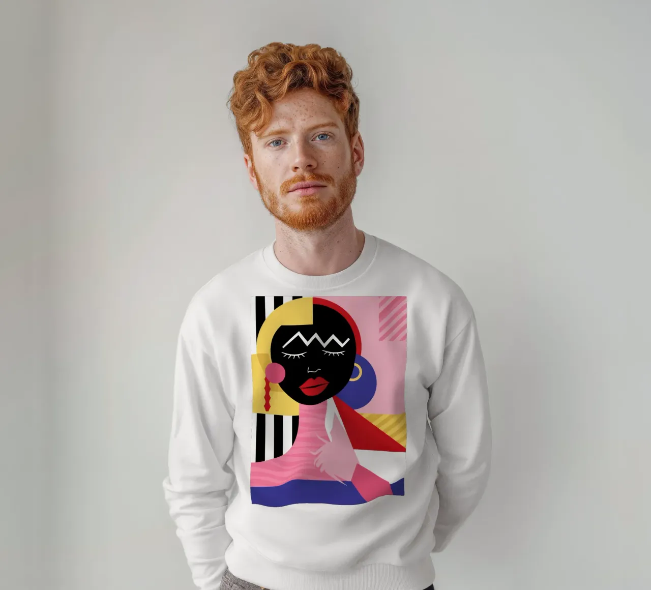 In patronen sweatshirt van Solace Light