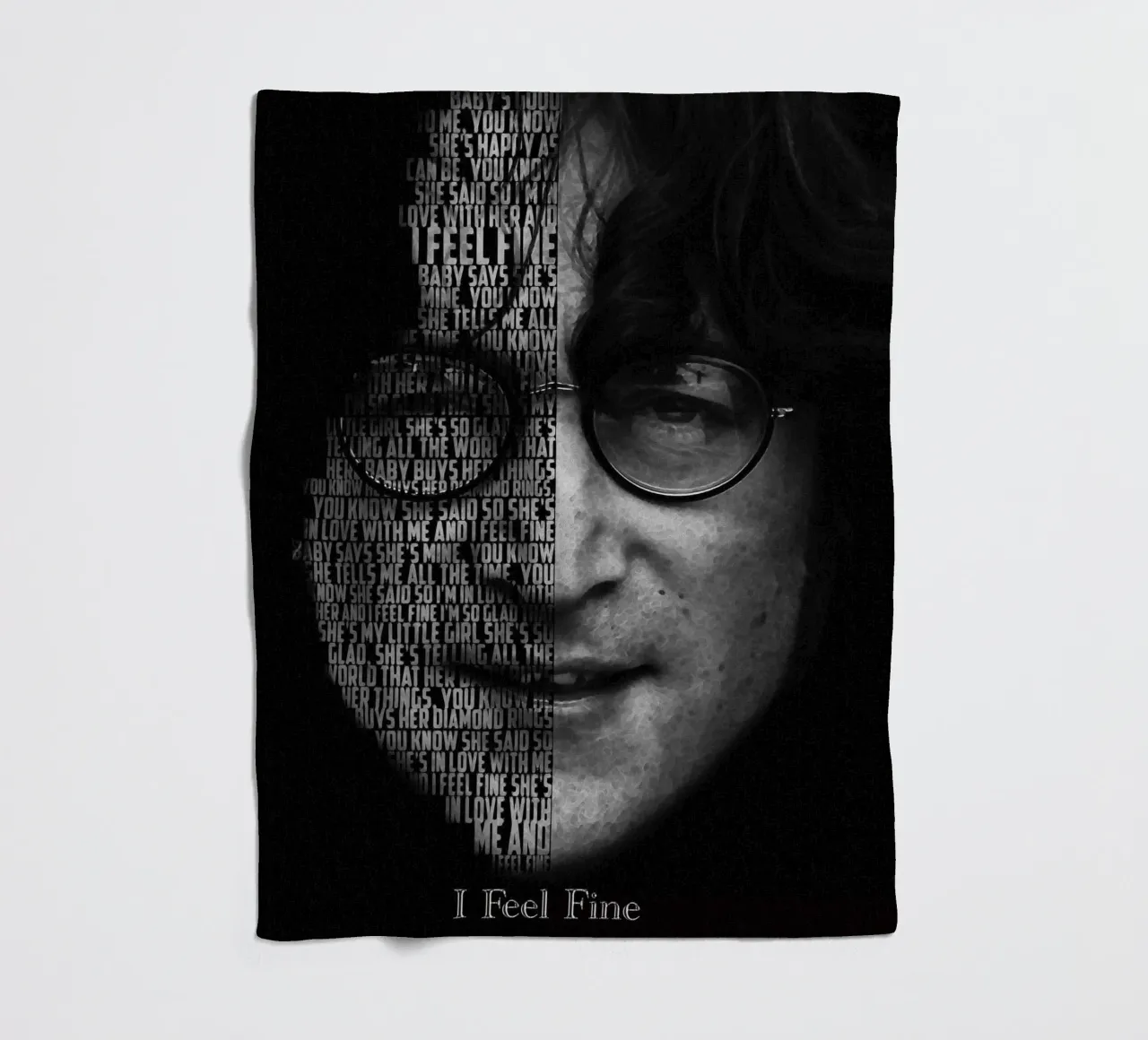 Mi sento bene coperta in pile da Gunawan Rb
