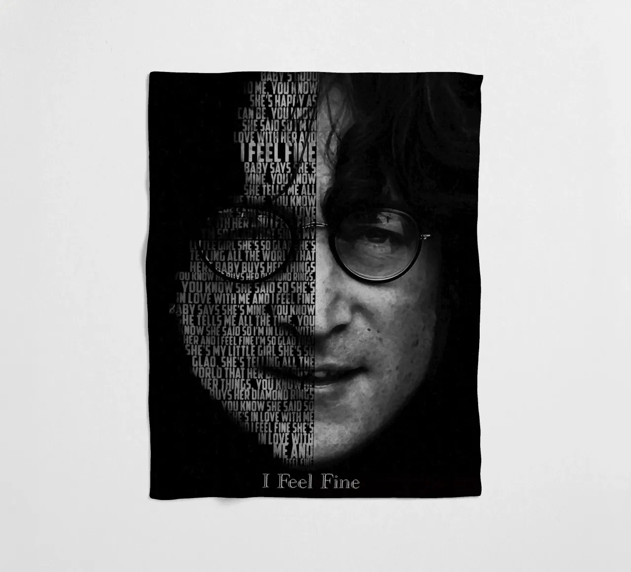 Mi sento bene coperta in pile da Gunawan Rb