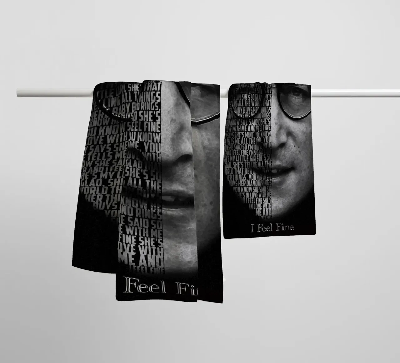 Mi sento bene asciugamano da bagno da Gunawan Rb
