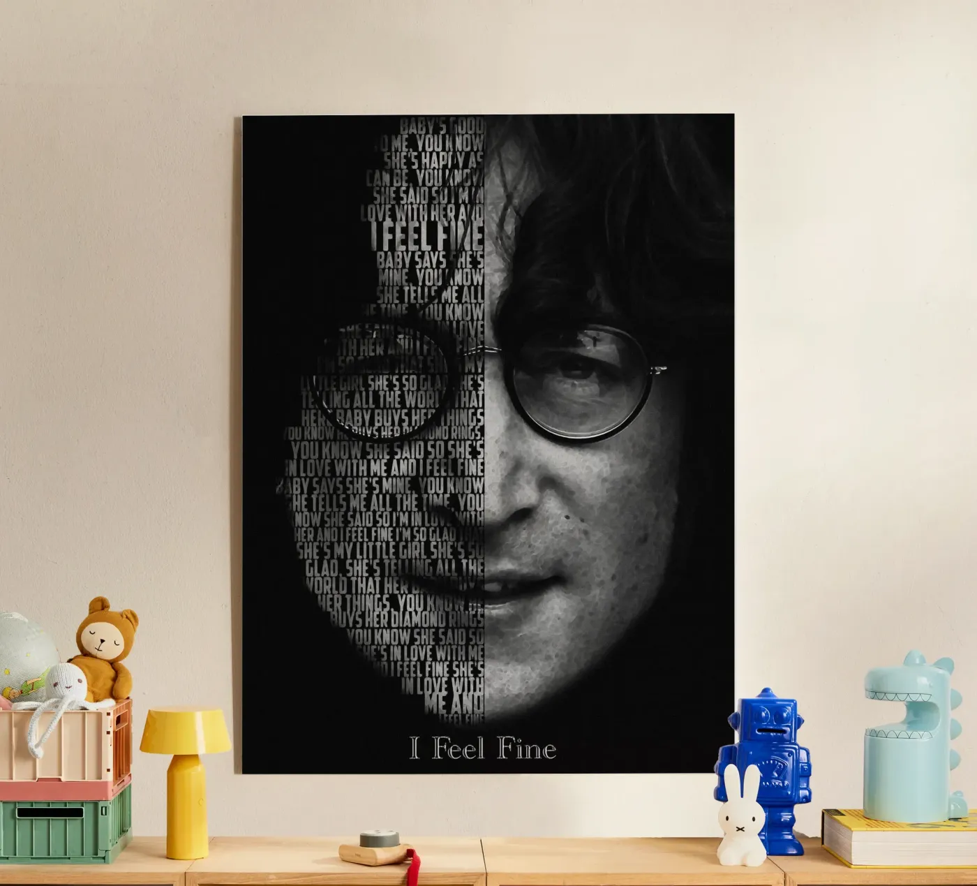 Mi sento bene plexiglass da Gunawan Rb