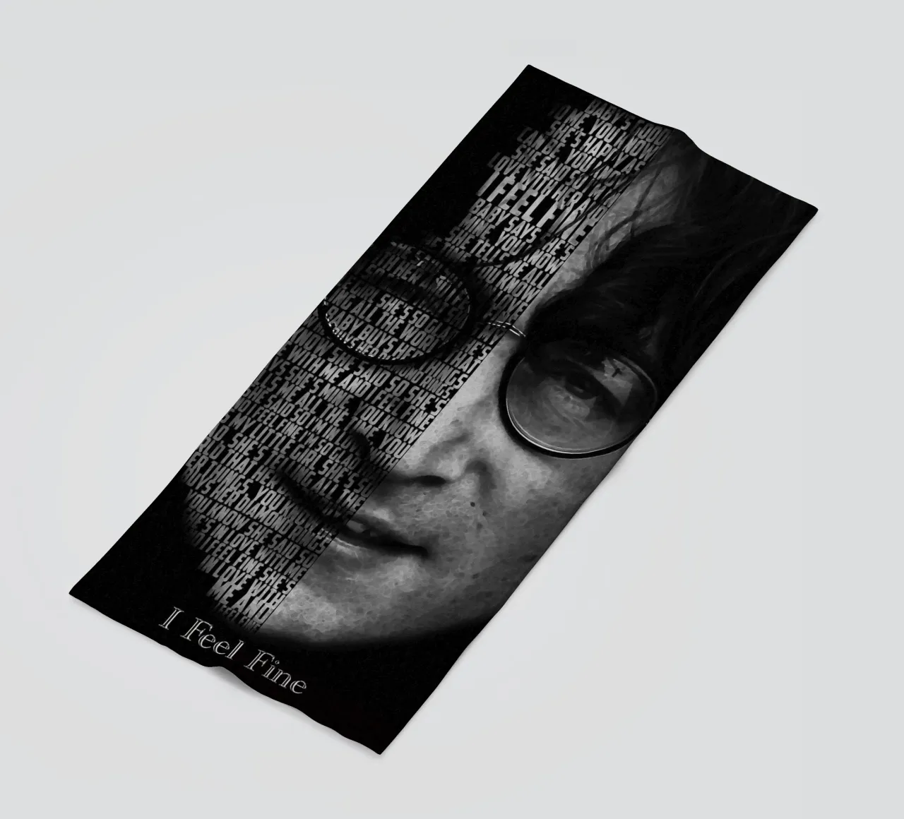 I Feel Fine beach towel by Gunawan Rb