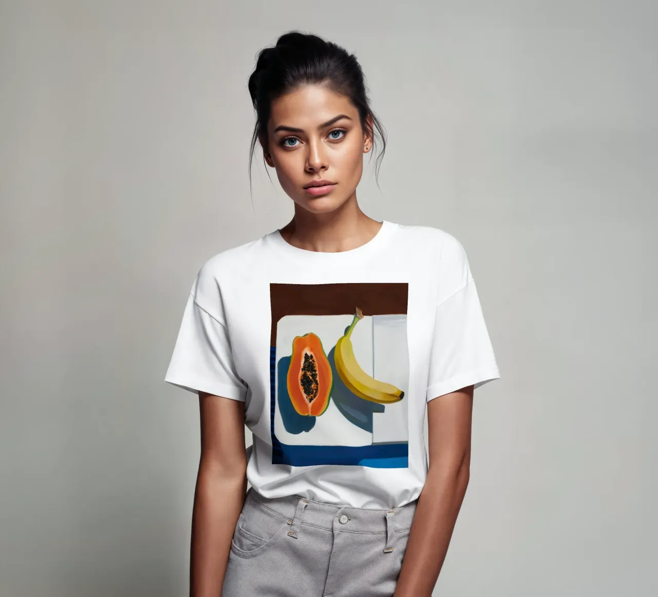Natura morta di frutta illuminata dal sole t-shirt da Sun Riser
