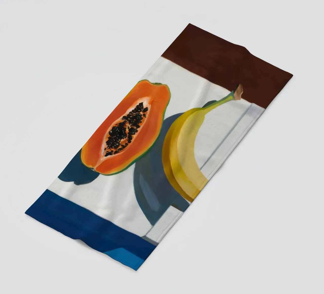 Natura morta di frutta illuminata dal sole telo mare da Sun Riser
