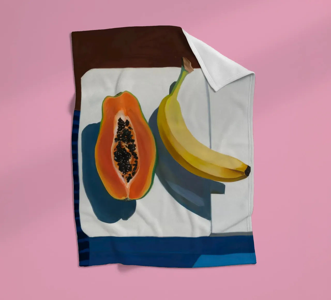 Natura morta di frutta illuminata dal sole coperta in pile da Sun Riser