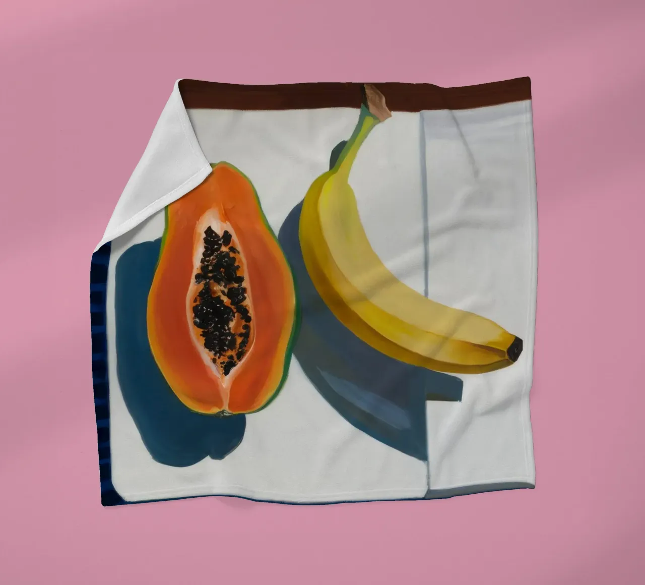 Natura morta di frutta illuminata dal sole coperta in pile da Sun Riser