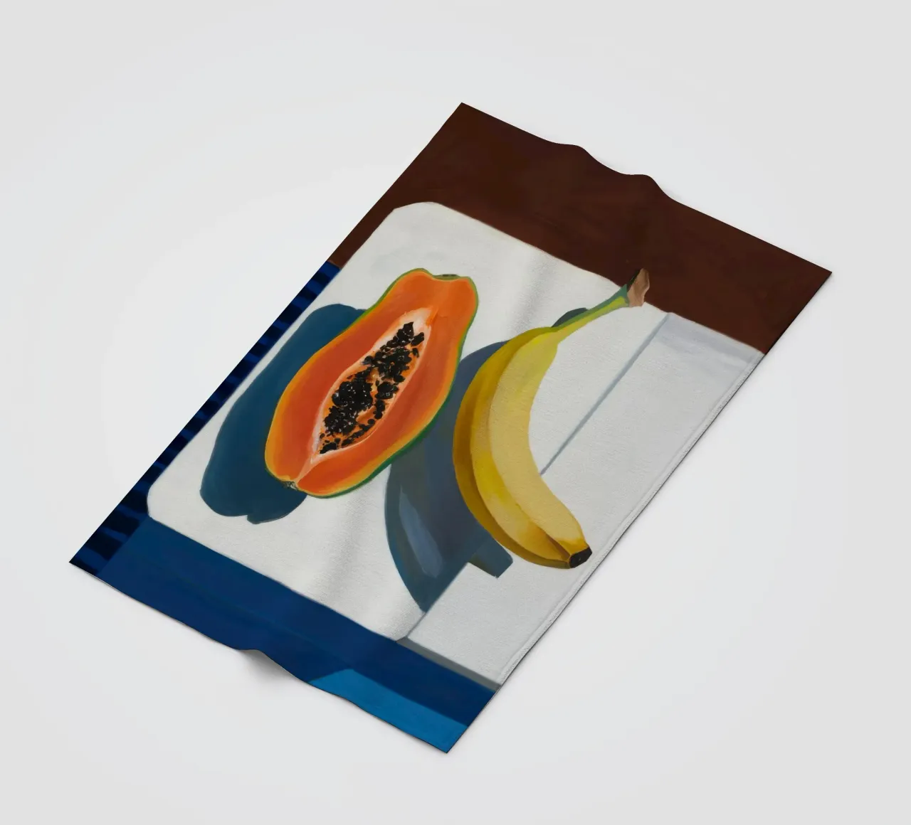 Natura morta di frutta illuminata dal sole coperta in pile da Sun Riser