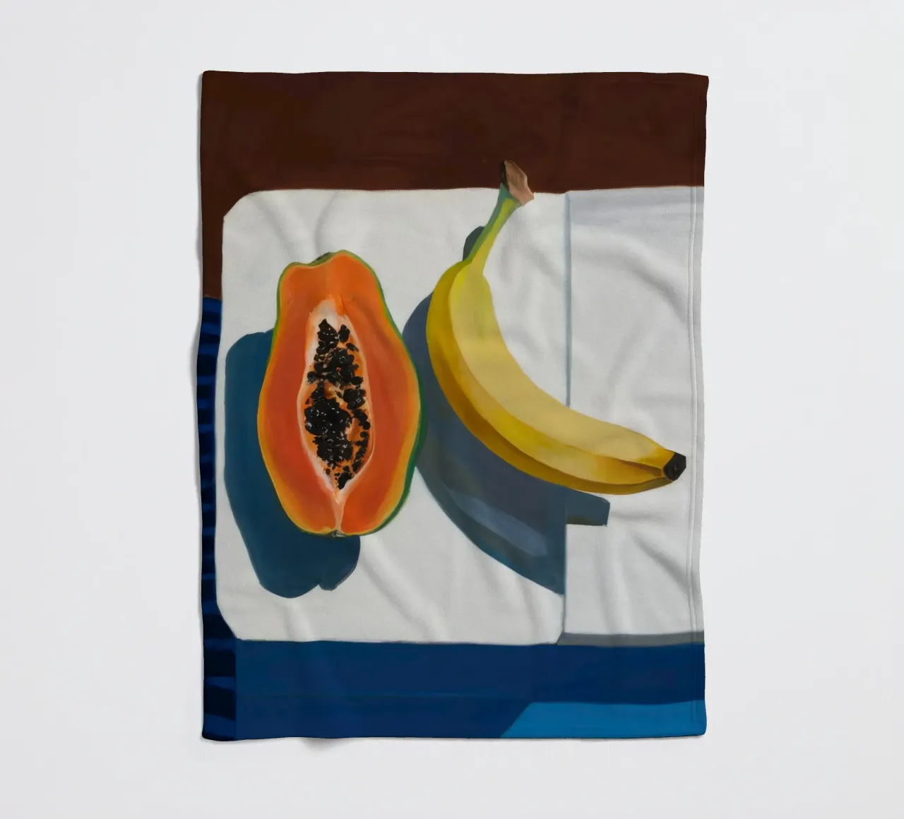 Natura morta di frutta illuminata dal sole coperta in pile da Sun Riser