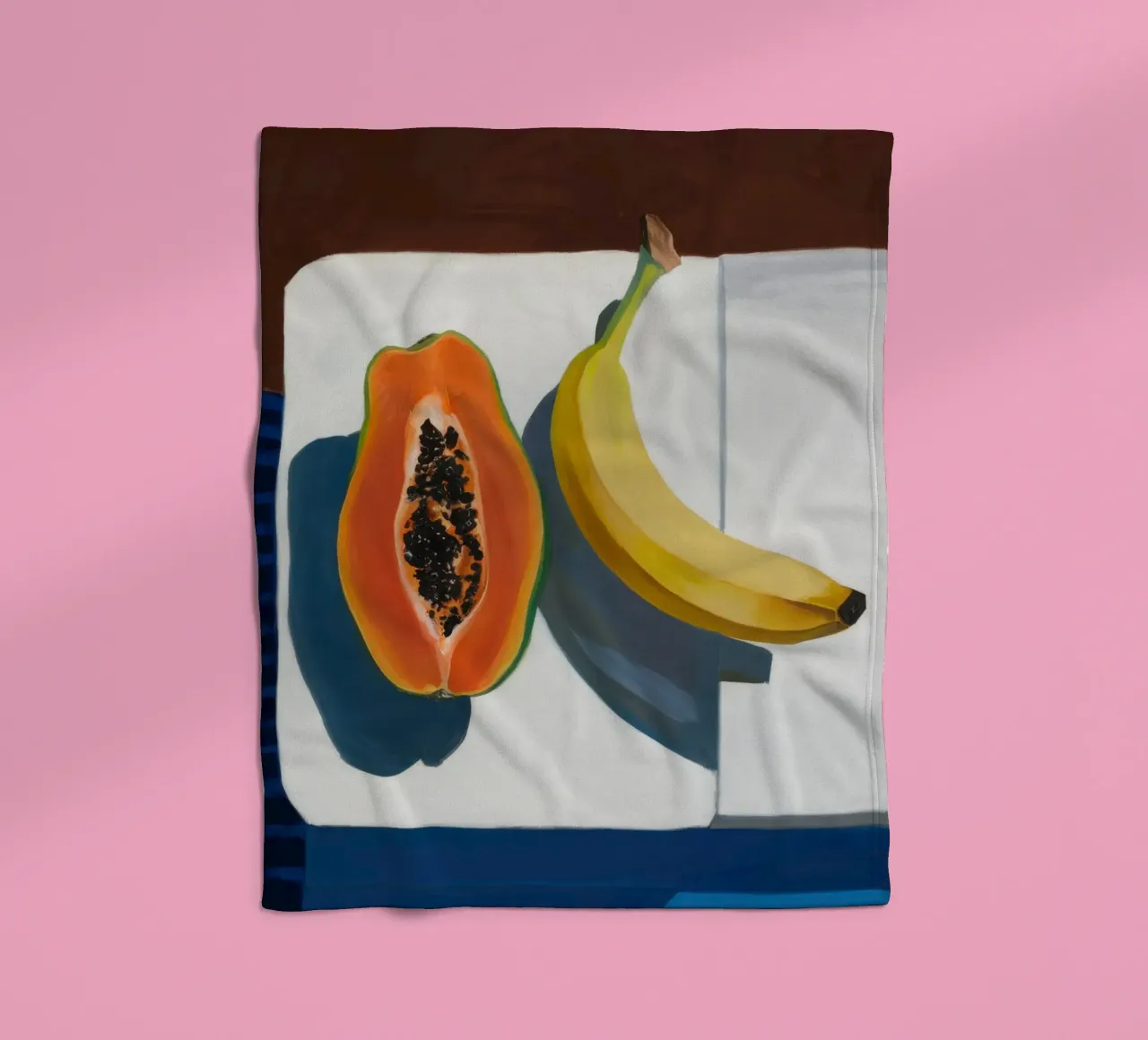 Natura morta di frutta illuminata dal sole coperta in pile da Sun Riser