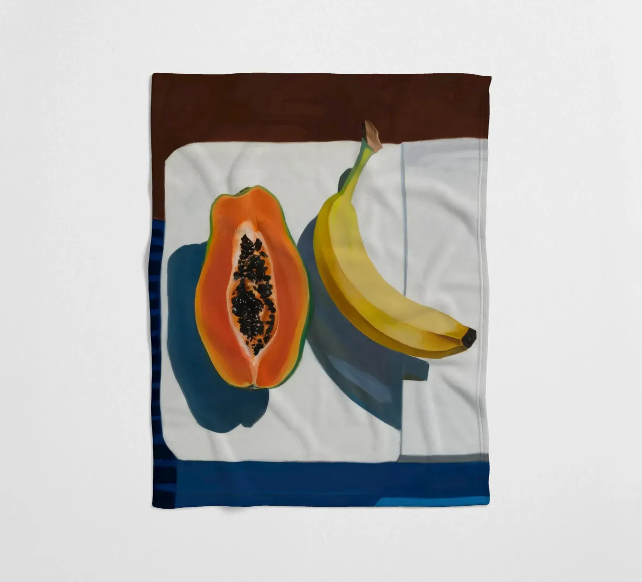 Natura morta di frutta illuminata dal sole coperta in pile da Sun Riser