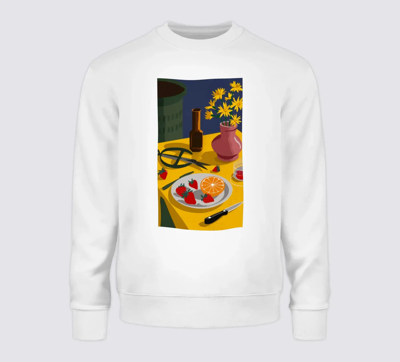 Désordre artistique sur la table sweat de Sun Riser
