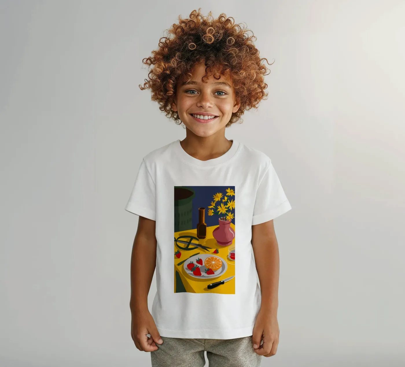 Artistic Table Clutter kinder t-shirt van Sun Riser
