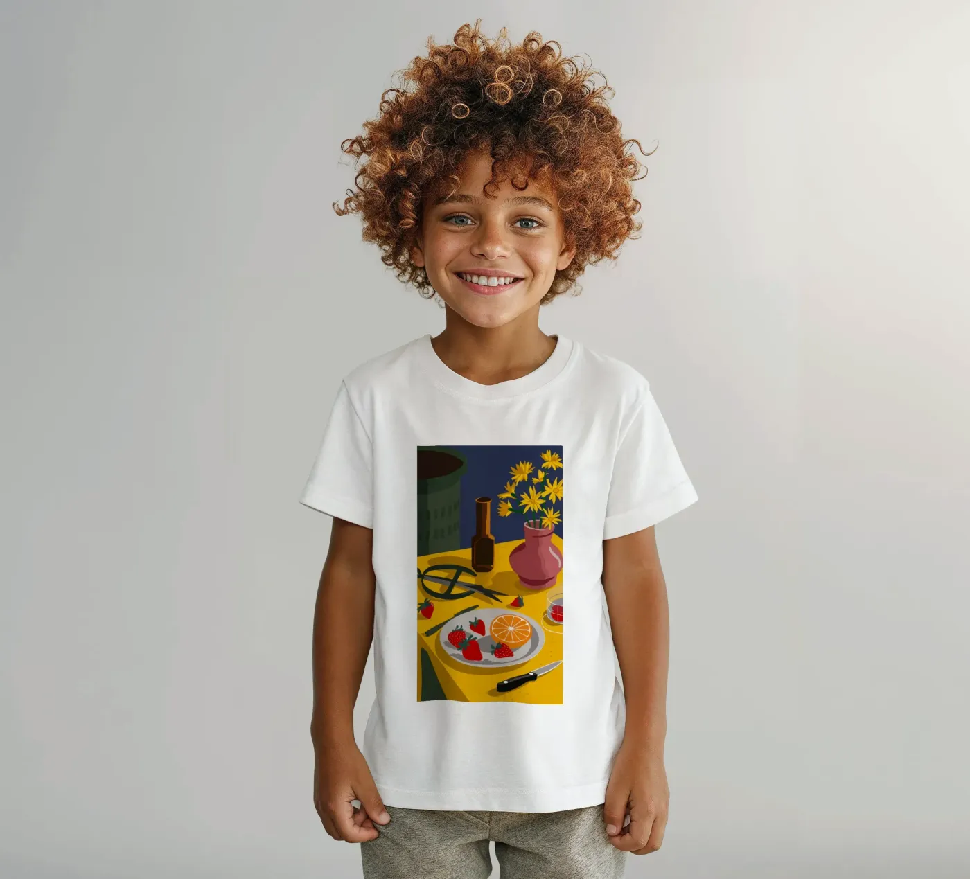 Artistic Table Clutter kinder t-shirt van Sun Riser
