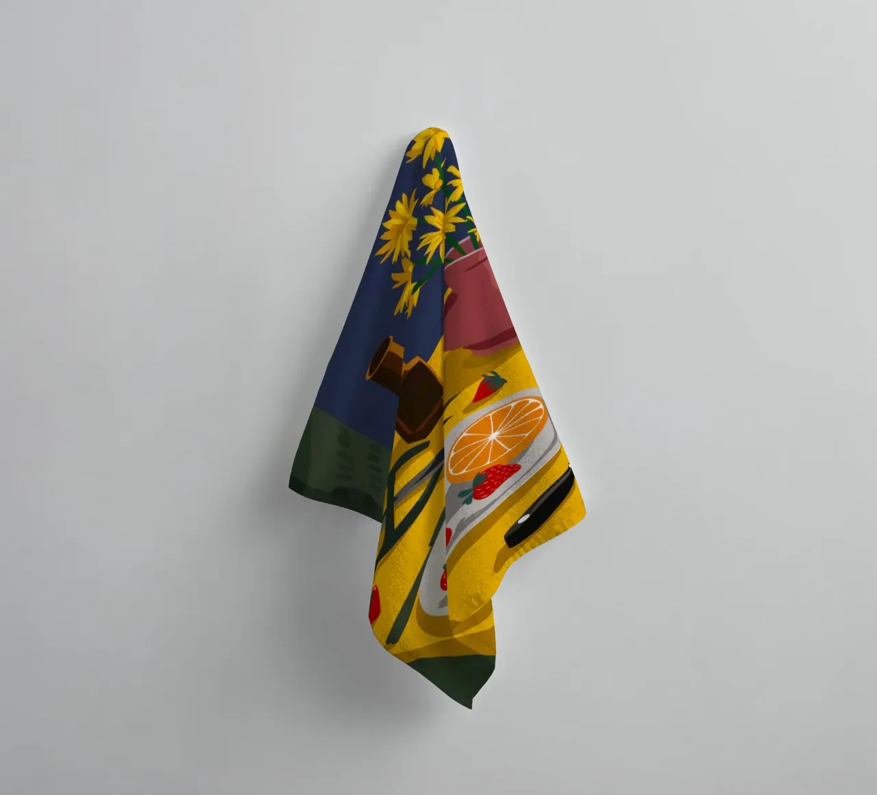 Artistic Table Clutter towel by Sun Riser