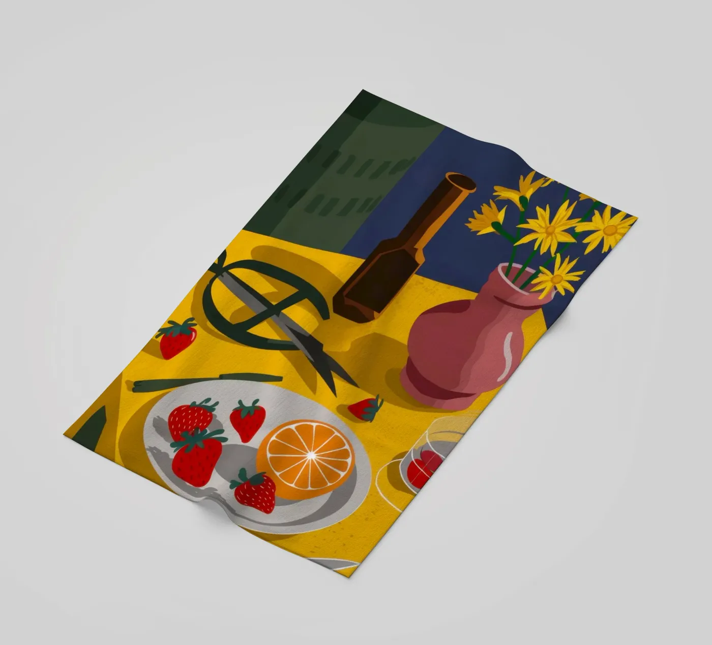 Ingombro artistico della tavola telo mare da Sun Riser