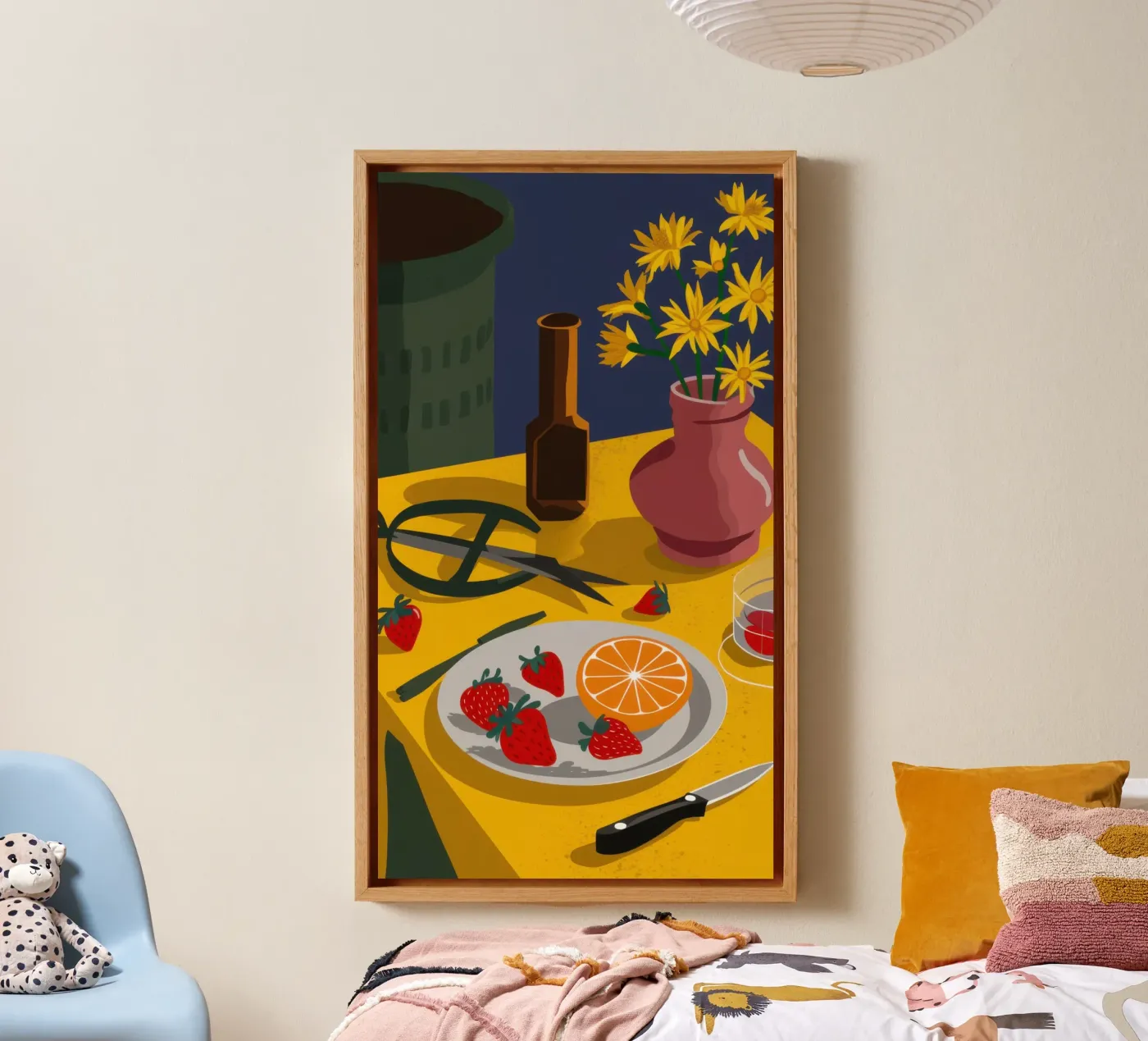 Artistic Table Clutter canvas by Sun Riser