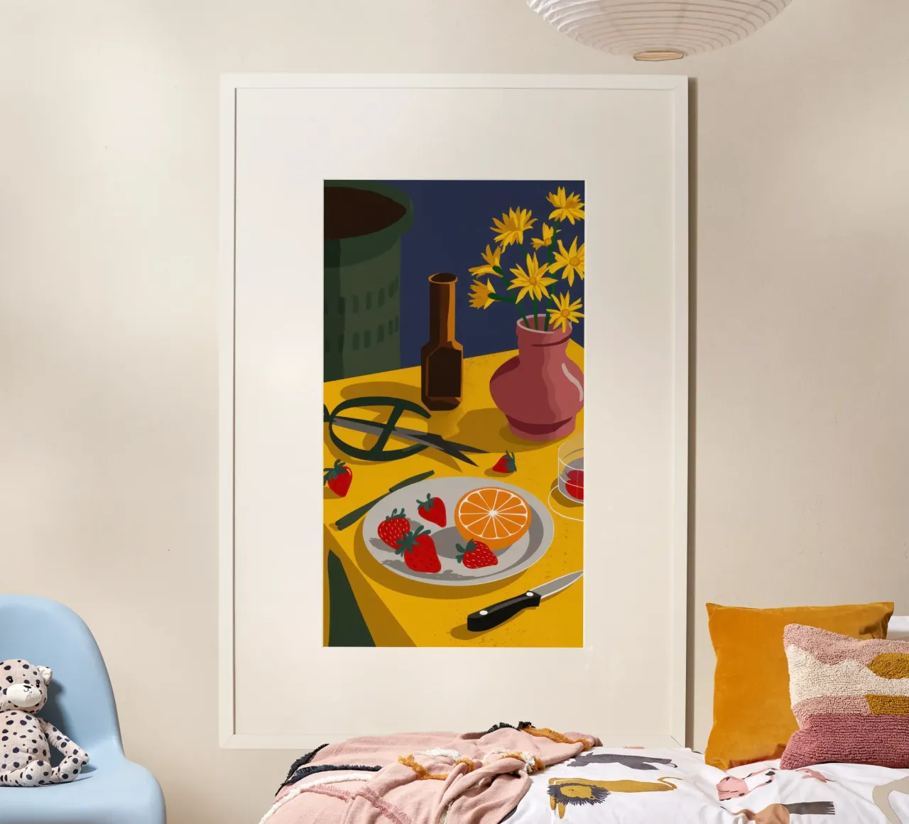 Artistic Table Clutter poster by Sun Riser