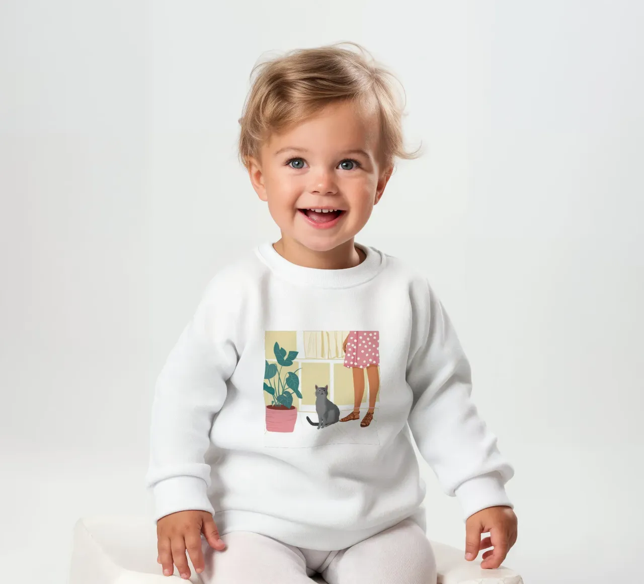 Compagno felino tranquillo felpa neonato da Solace Light