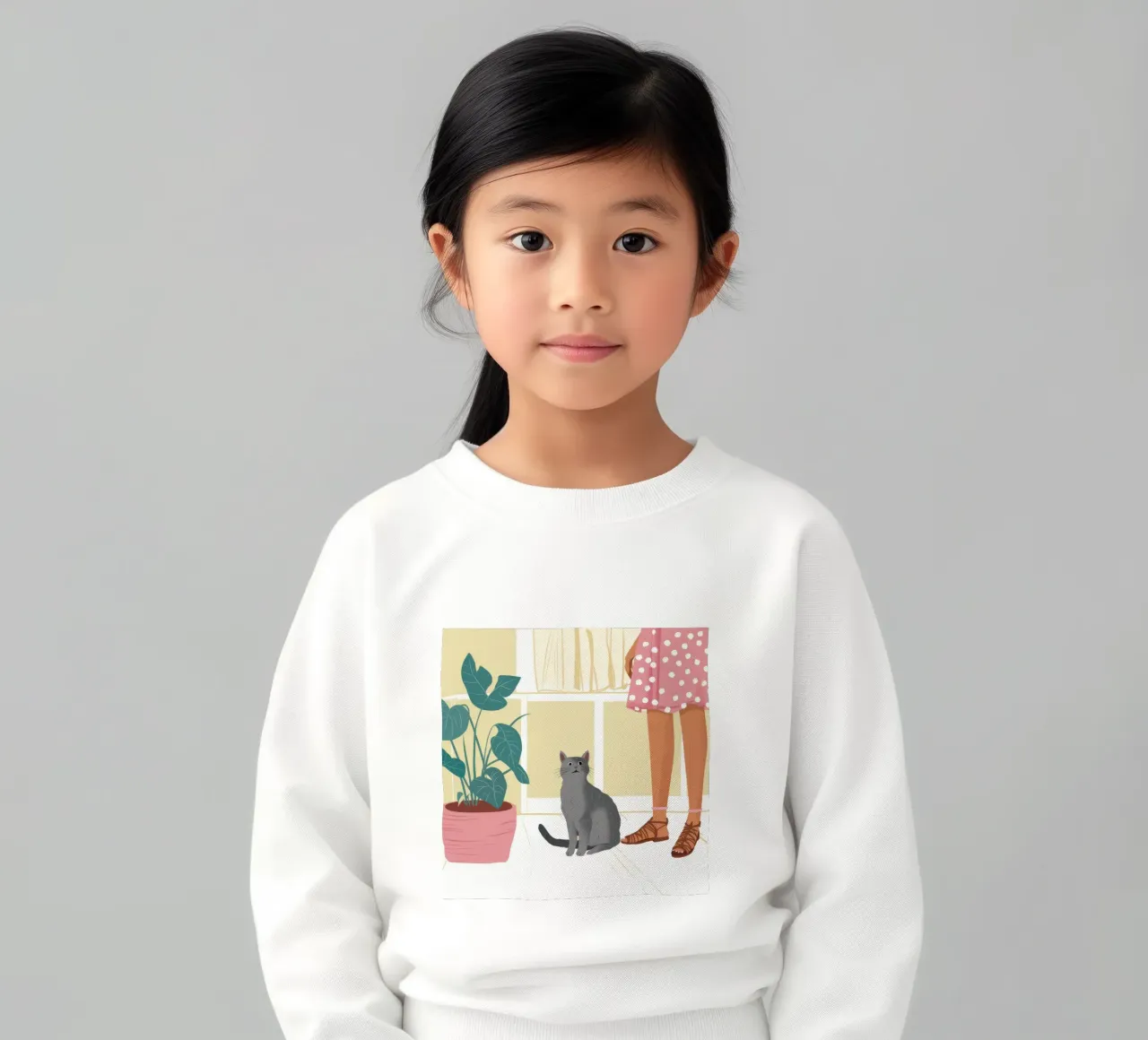 Compagno felino tranquillo felpa bambino da Solace Light