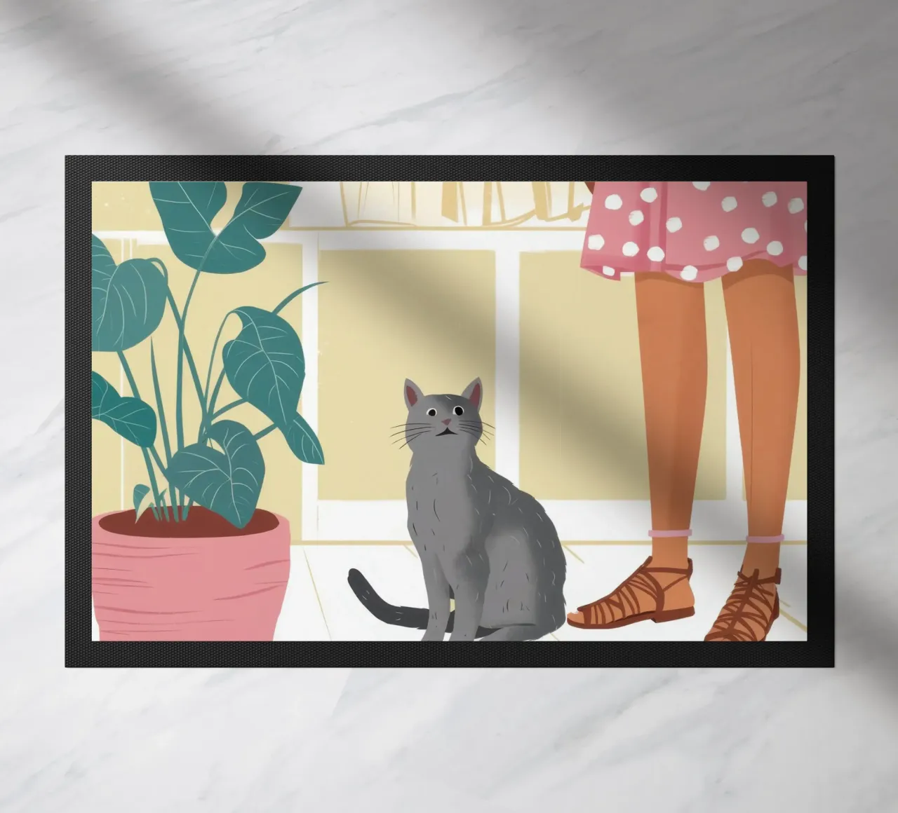 Compagno felino tranquillo zerbino da Solace Light