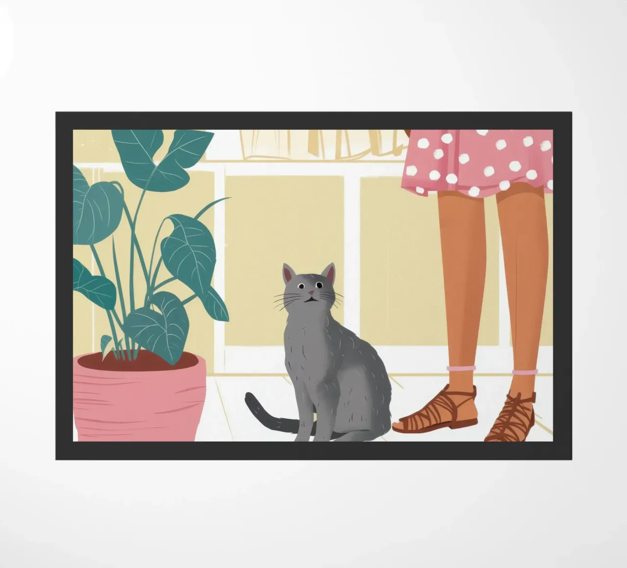 Compagno felino tranquillo zerbino da Solace Light