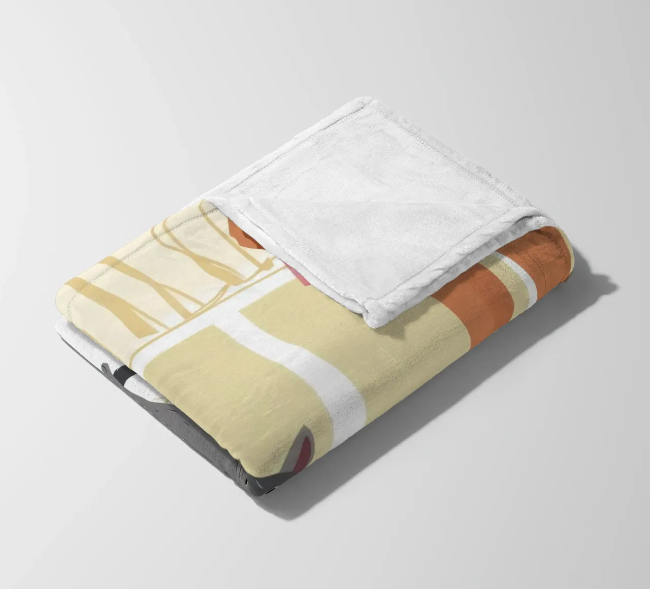 Compagno felino tranquillo coperta in pile da Solace Light