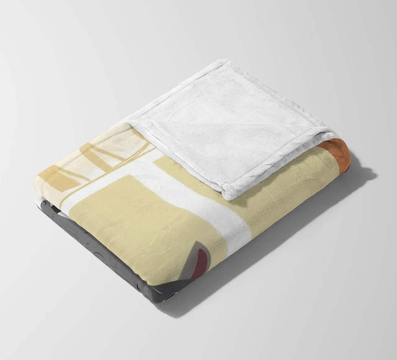 Compagno felino tranquillo coperta in pile da Solace Light