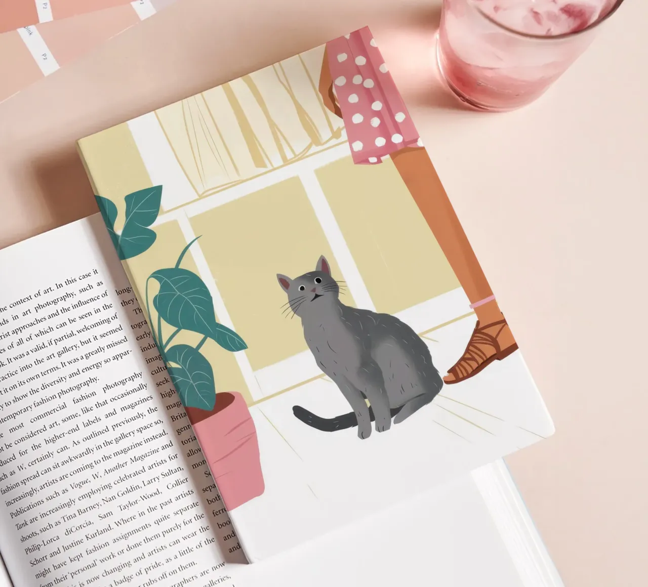 Compagno felino tranquillo diario da Solace Light