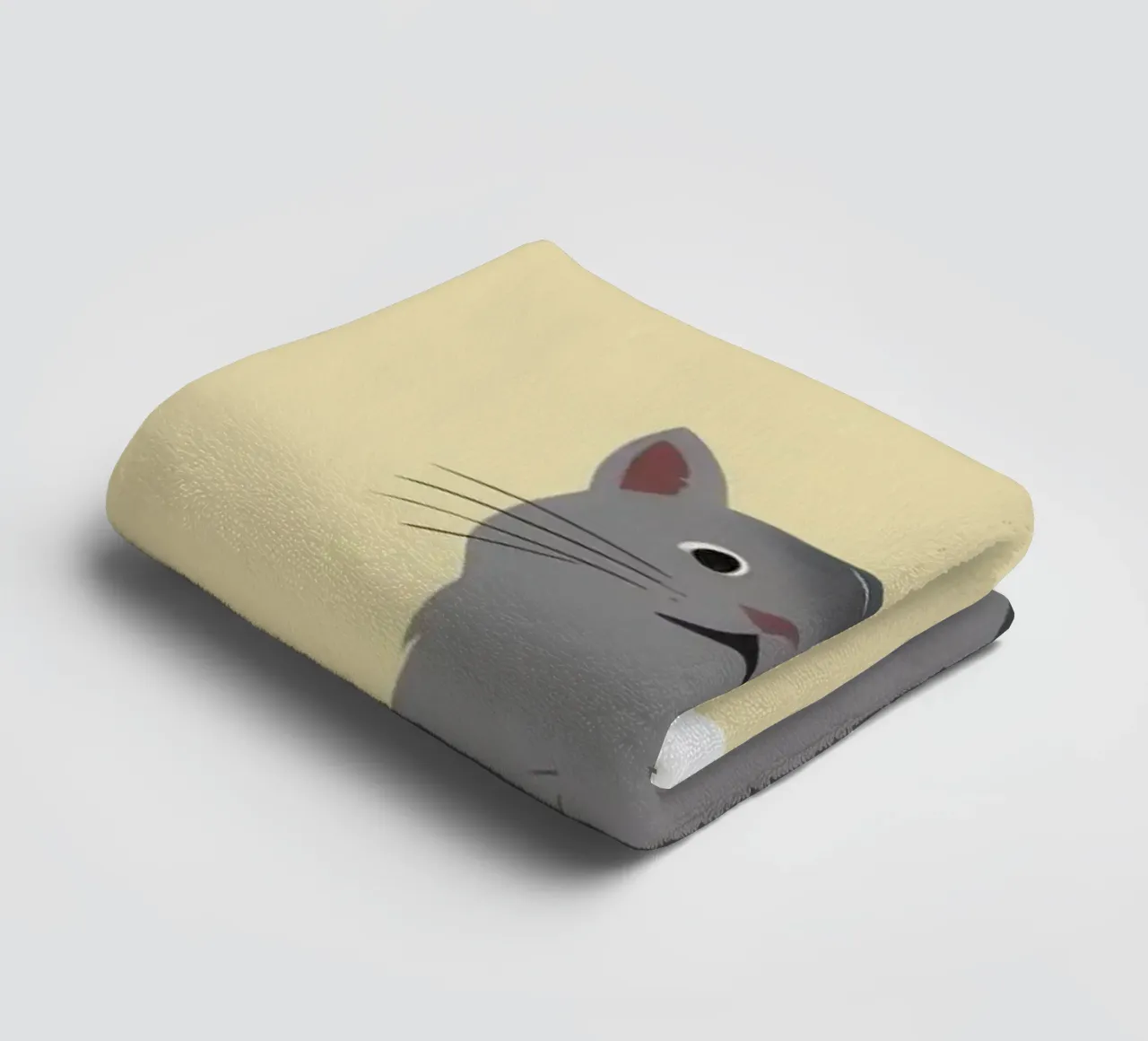 Compagno felino tranquillo asciugamano da bagno da Solace Light