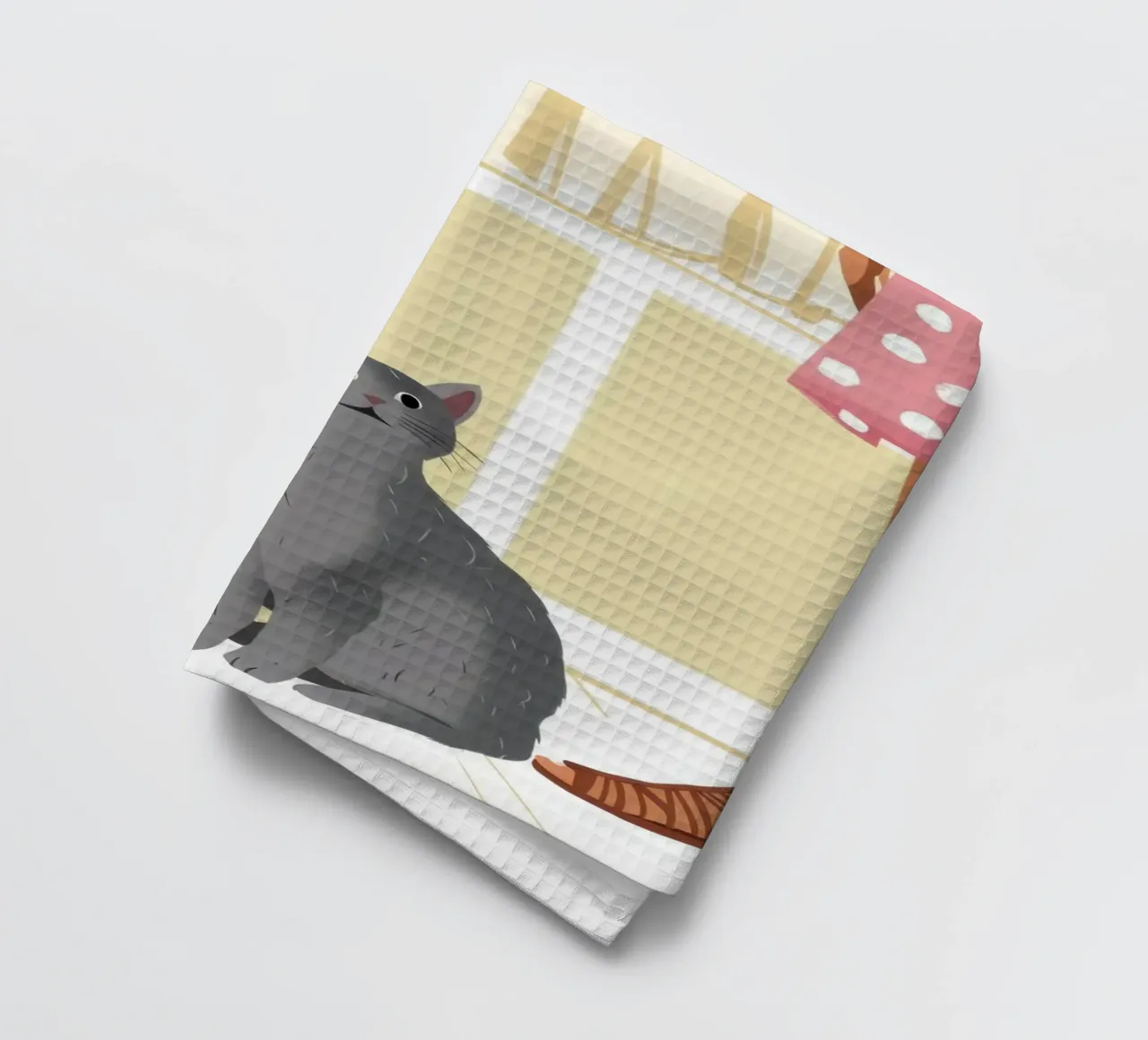 Compagno felino tranquillo canovaccio da cucina da Solace Light