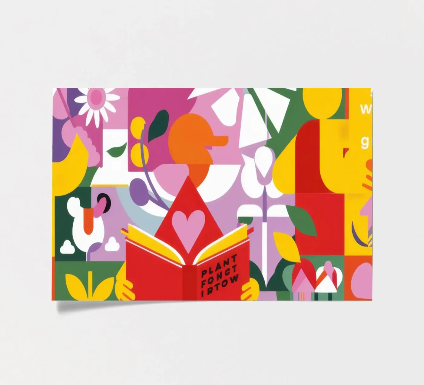 Reader New Leaf sticker sheet by Solace Light